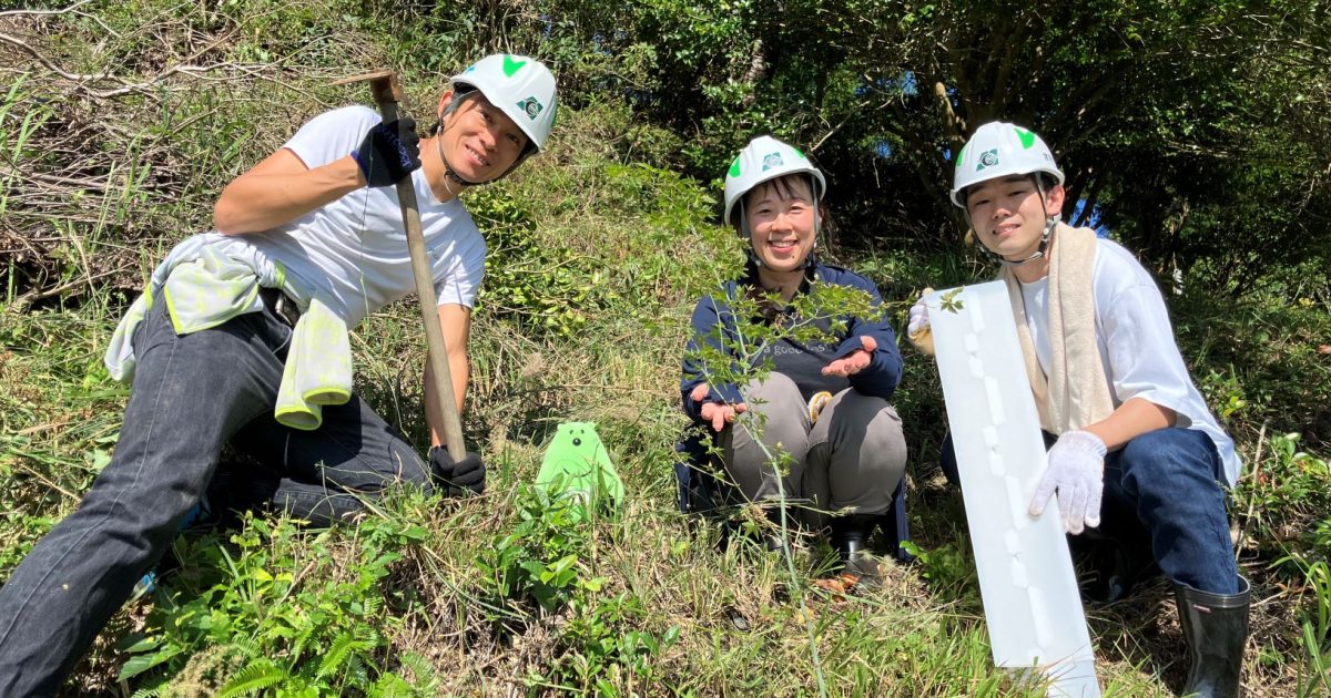 tsumiki」制作現場も見学。宮崎県諸塚村にて三井住友カード様の現地